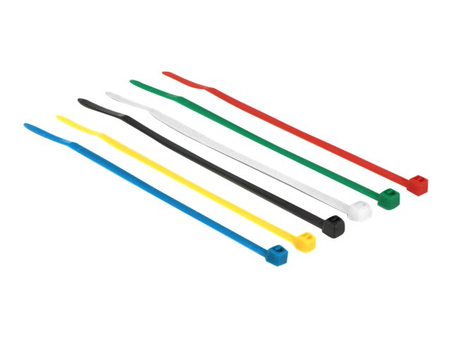 Delock farbig - Kabelbinder-Kit - 10 cm