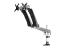StarTech.com Startech Desk Mount Dual Monitor Arm - Full Motion Articulating Arms - Premium Dual Monitor Stand - For up to 30" (19.8lb/9kg)