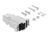 Delock D-Sub 9 Metal Housing - Steckerhülle
