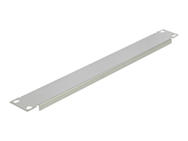 Delock Rack-Blindabdeckungsplatte - Grau - 1U - 48.3 cm (19")