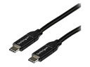 StarTech.com USB-C auf USB-C Kabel mit 5A Power Delivery - St/St - 2m - USB 2.0 - USB-IF zertifiziert - USB Typ C Kabel - USB-Kabel - 24 pin USB-C (M)