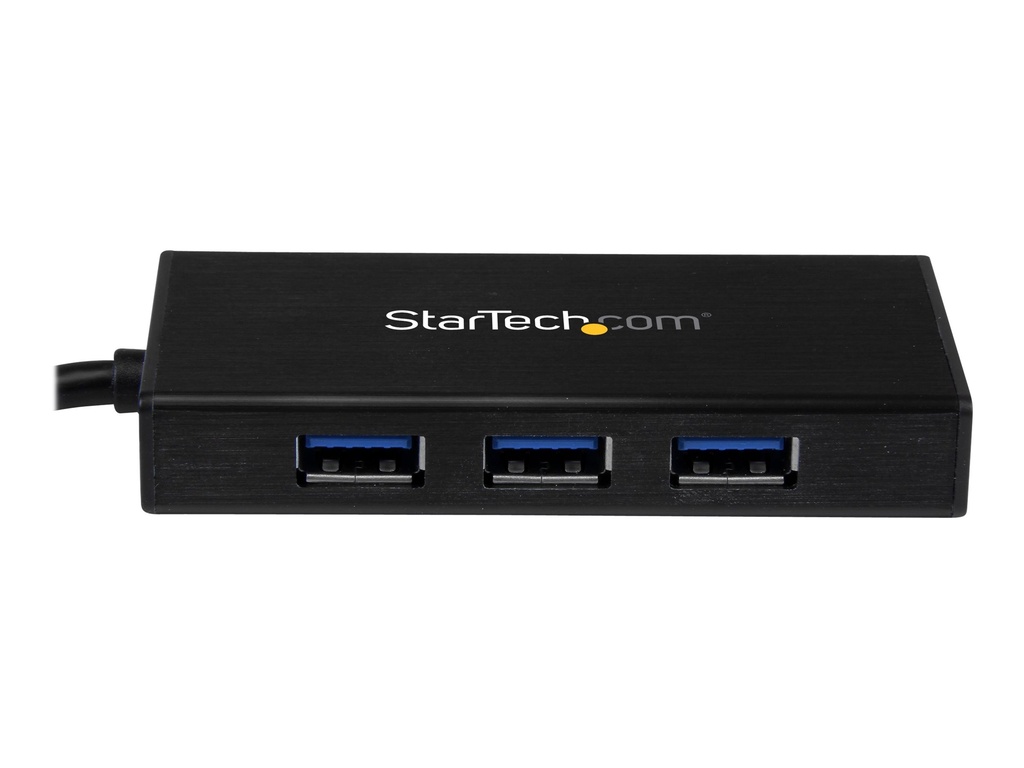 StarTech.com 3 Port USB 3.0 Hub mit Gigabit Ethernet