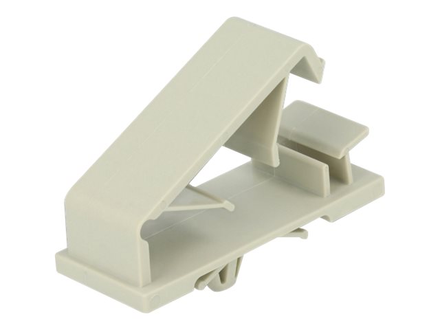 Delock Kabelhalter - Grau (Packung mit 10)