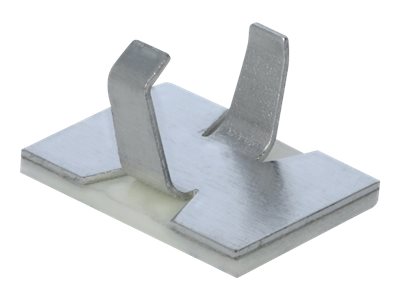 Delock Kabelklammer - Silber (Packung mit 10)