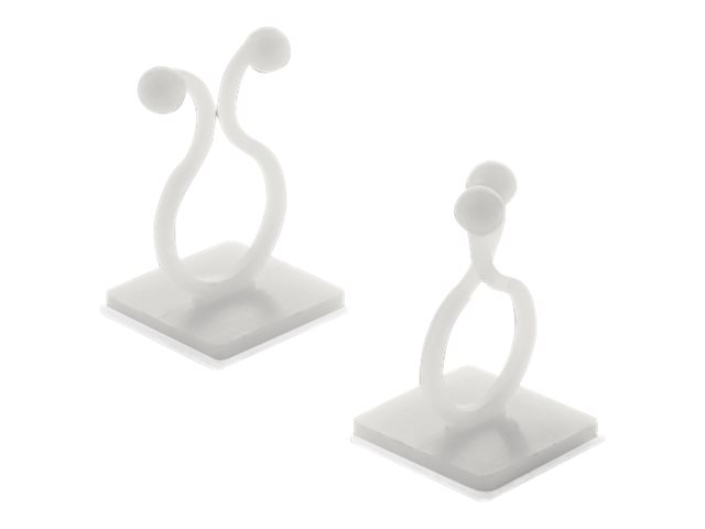 Delock Kabelklammer - Natural (Packung mit