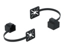 Delock Dust Cover for RJ45 - Schutzumschlag - Schwarz (Packung mit 10)