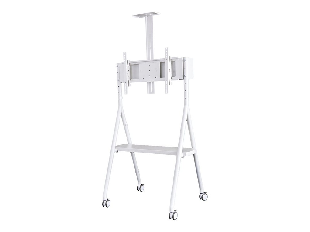 Neomounts NS-M1500 - Wagen - für LCD-Display / AV-System - weiß - Bildschirmgröße: 81.3-165.1 cm (32"-65")