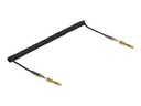 Delock Audio-Kabelkit - Schwarz - gewickelt