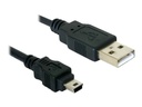 Delock USB-Kabel - Mini-USB, Typ B (M) zu USB (M)