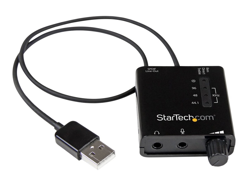 StarTech.com StarTech USB Audio Adapter - Externe USB Soundkarte