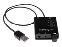 StarTech.com USB Audio Adapter - Externe USB Soundkarte mit SPDIF Digital Audio mit 2x 3,5mm Klinke