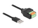 Delock USB-Adapterkabel - USB (M) zu 5-poliger