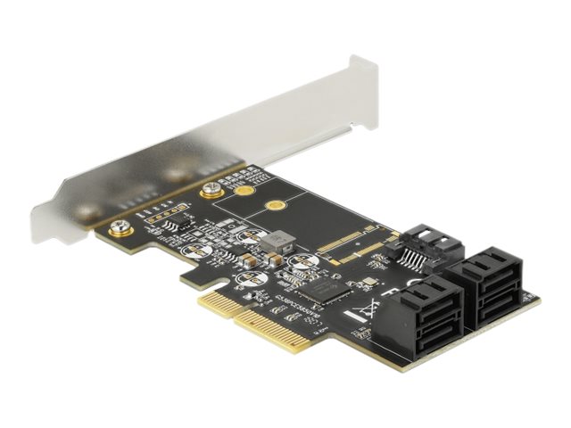 Delock PCI Express Card x4 > 5 x internal SATA 6 Gb/s