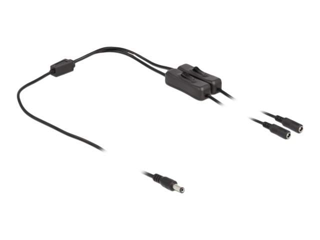 Delock Netz-Splitter - Gleichstromstecker 5,5 x 2,1 mm (M)