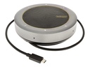 StarTech.com USB-C Conference Speaker Mini Dock, Portable Boardroom Speaker and Multiport Adapter, USB-C to VGA or 4K 60Hz HDMI, 2x USB-A (5Gbps)