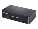 StarTech.com 2 Port USB C KVM Switch, KVM Umschalter