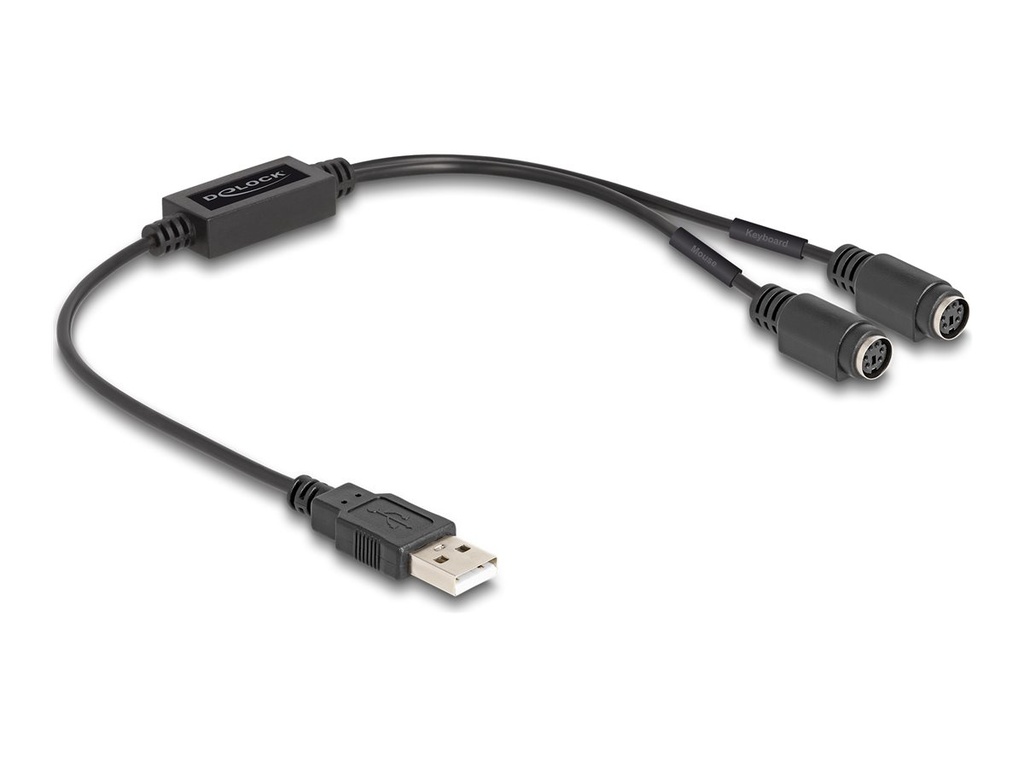 Delock Tastatur- / Maus-Adapter - USB 2.0