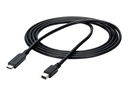 StarTech.com StarTech 1,8m USB-C auf Mini DisplayPort Kabel - USB C zu mDP Kabel - 4K 60Hz - Schwarz - Adapterkabel - USB-C (M)