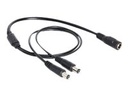 Delock Netz-Splitter - Gleichstromstecker 5,5 x 2,1 mm (M)
