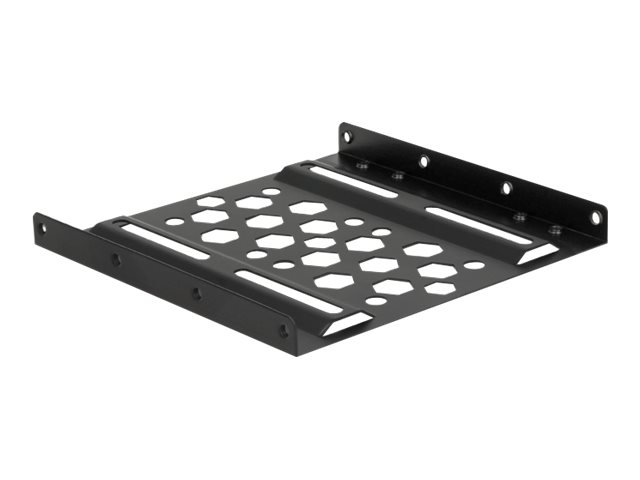 [21287] Delock Aluminium Einbaurahmen 2.5" zu 3.5" schwarz