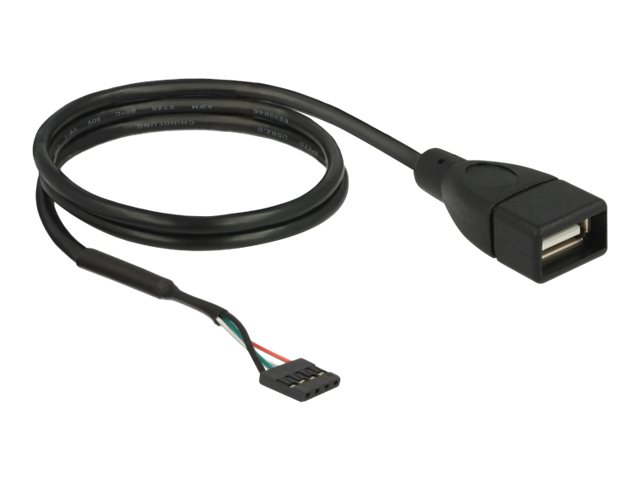 Delock USB-Kabel - 4-Pin-USB 2.0-Header (W)