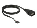 Delock USB-Kabel - 4-Pin-USB 2.0-Header (W)