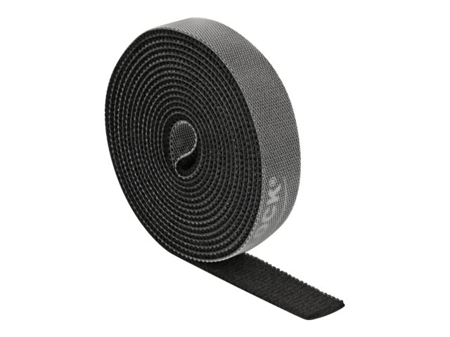 Delock Kabelbinderrolle - 2 m - Schwarz
