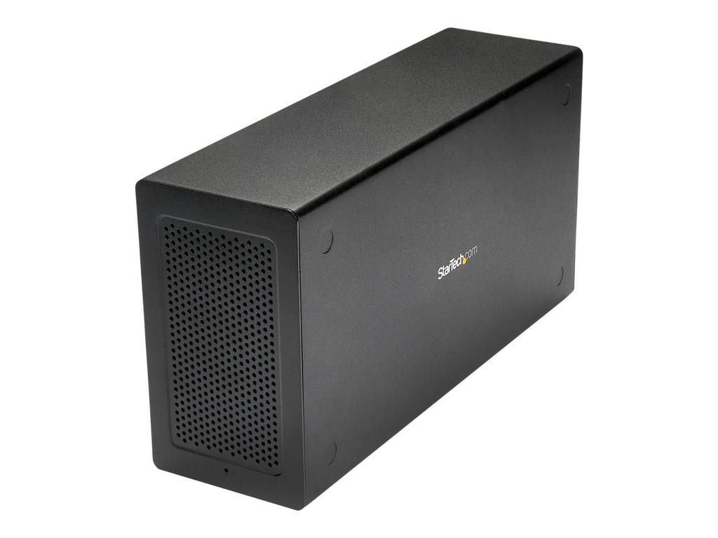 StarTech.com Startech Thunderbolt 3 PCIe Expansion Chassis, External Enclosure Box with 1x PCI-Express Slot, 5K/4K Output Via TB3/DP Ports, TAA