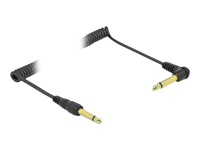 Delock Audiokabel - Mono-Stecker männlich gewinkelt