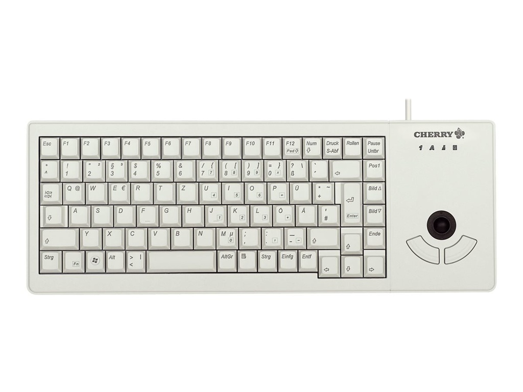 Cherry XS G84-5400 - Tastatur - USB - USA - Hellgrau