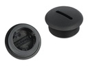 Delock Verschlussstopfen - Schwarz (Packung