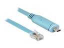Delock Kabel seriell - 24 pin USB-C (M) zu RJ-45 (M)