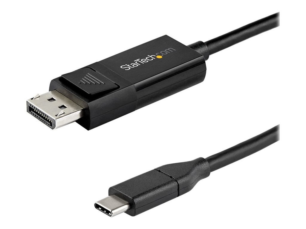 StarTech.com 2m USB-C auf DisplayPort-Kabel - 8K - bidirektional - DisplayPort-Kabel - USB-C (M)