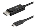 StarTech.com 1m USB-C auf DisplayPort-Kabel - 8K - bidirektional - DisplayPort-Kabel - 24 pin USB-C (M)