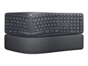 Logitech ERGO K860 - Tastatur - kabellos - 2.4 GHz, Bluetooth 5.0