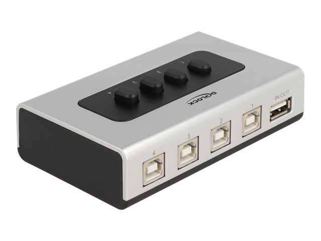 Delock USB-Umschalter für die gemeinsame Nutzung