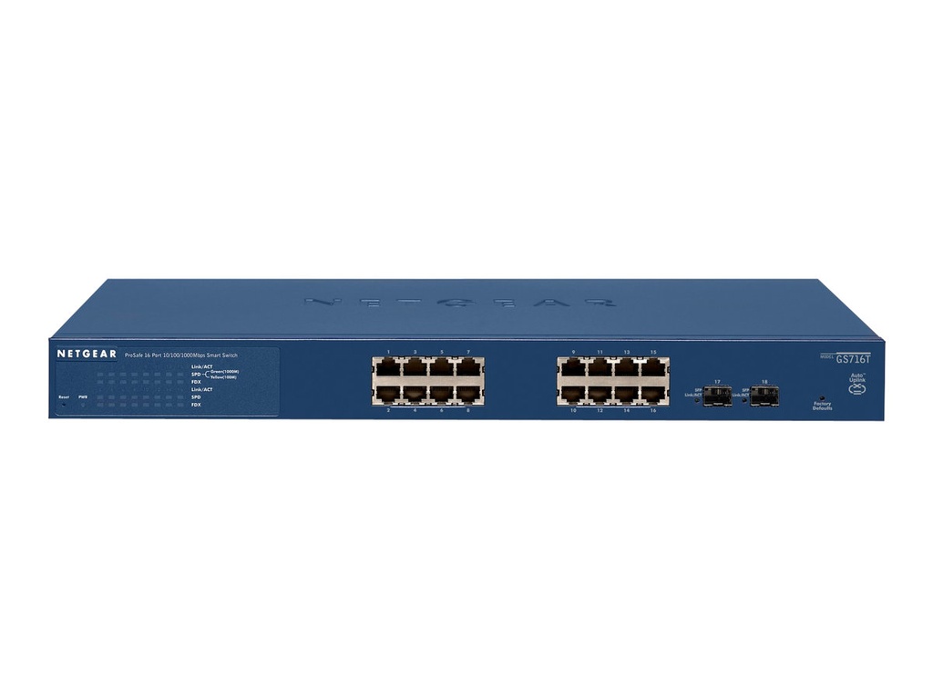 Netgear Smart GS716T - V3 - Switch - L3 Lite