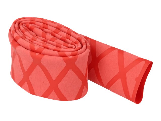 Delock Schrumpfschlauch - 1 m - Rot, X-Muster