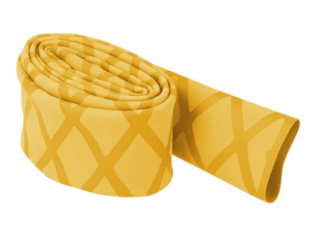 Delock Schrumpfschlauch - 1 m - Gelb, X-Muster