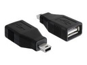 Delock USB adapter - USB-Adapter - USB (W) zu mini-USB Typ B (M)