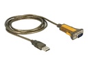 Delock Adapter USB 2.0 > 1 x Serial RS-232 - Erweiterter Temperaturbereich