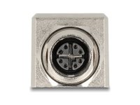 Delock Netzwerkadapter - 8 pin M12-X (W) zu RJ-45 (W)