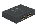 Delock DisplayPort 2 - 1 Switch bidirectional