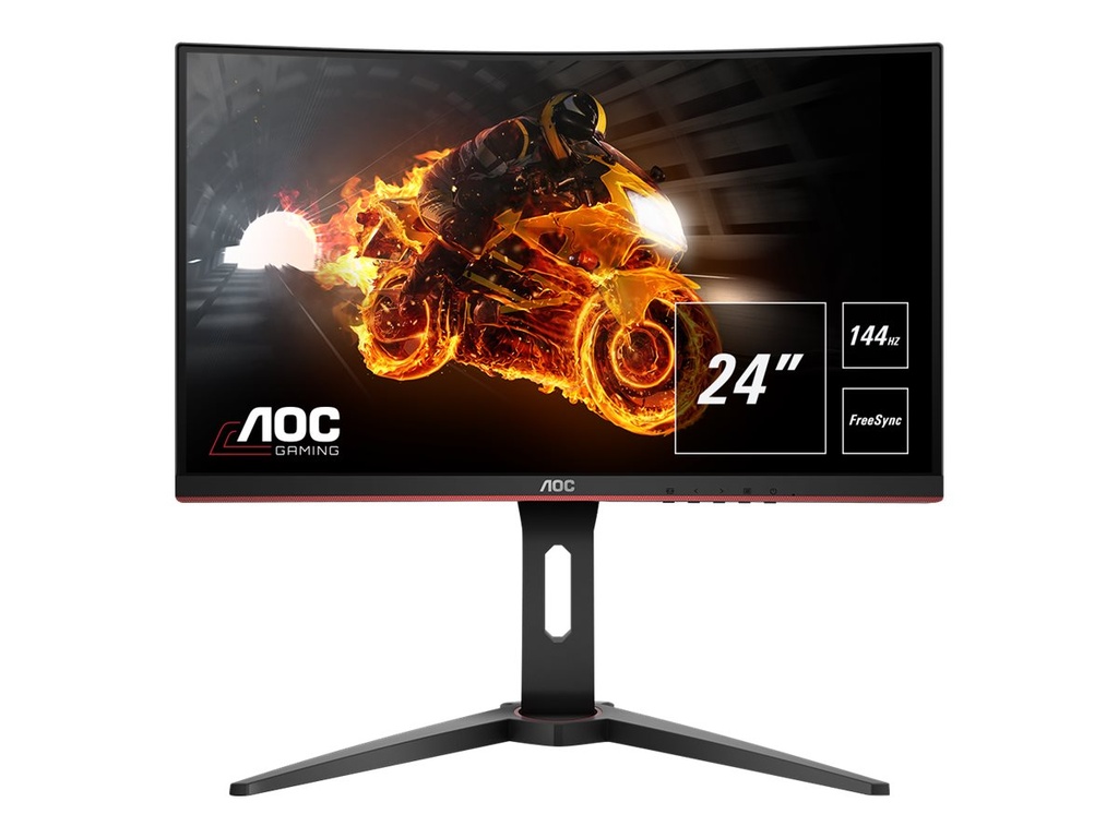AOC G1 C24G1 - 59,9 cm (23.6") - 1920 x 1080 Pixel - Full HD - LED - 1 ms - Schwarz