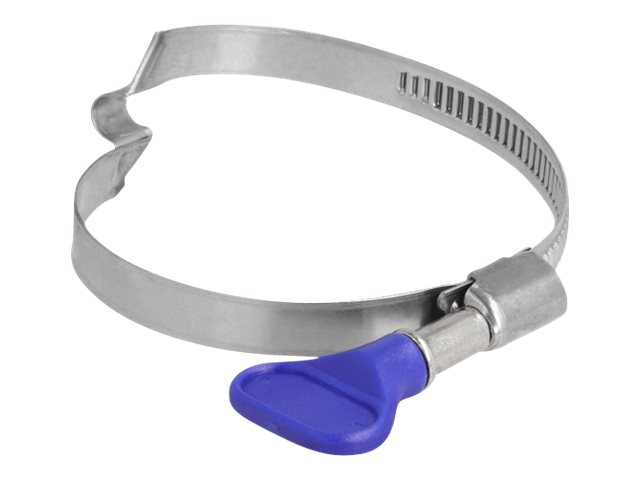 [19612] Delock Butterfly - Schlauchschelle - geeignet für 50 - 65 mm Schlauch - Blau (Packung mit 5)