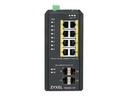 ZyXEL RGS200-12P - Switch - managed - 8 x 10/100/1000 (PoE+)