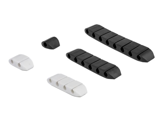 Delock Kabelhalter-Kit - Tisch montierbar