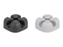 Delock Kabelhalter-Kit - Tisch montierbar