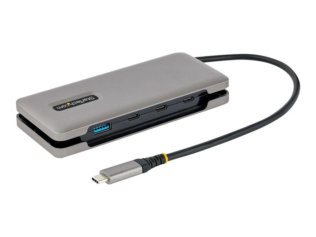 StarTech.com 4-Port USB-C Hub - 1x USB-A & 3x