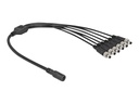 Delock Netz-Splitter - Gleichstromstecker 5,5 x 2,1 mm (W)